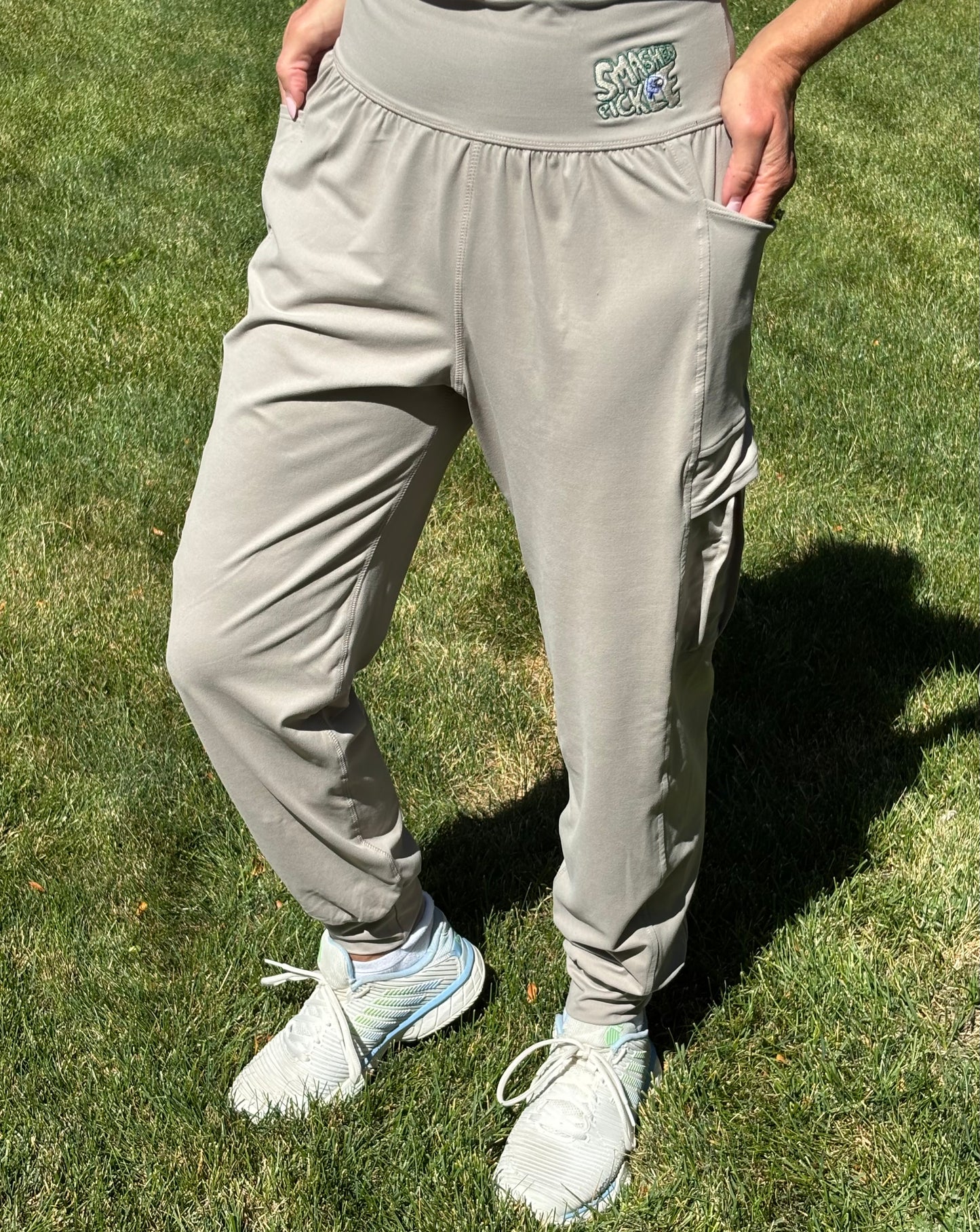 Butter Soft Pants w/ Cargo Pockets designed with Smashed Pickle Logo