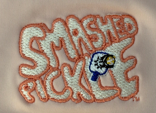 Active Double Layer High Waisted Flowing Pink Sports Skirt with inside Pocket