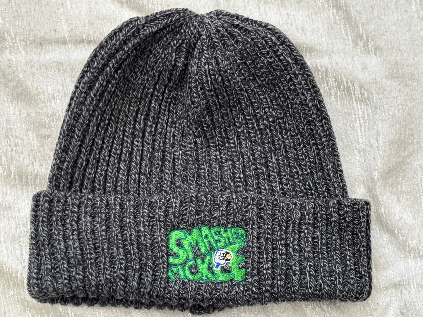 Ribbed Beanie (Gray)