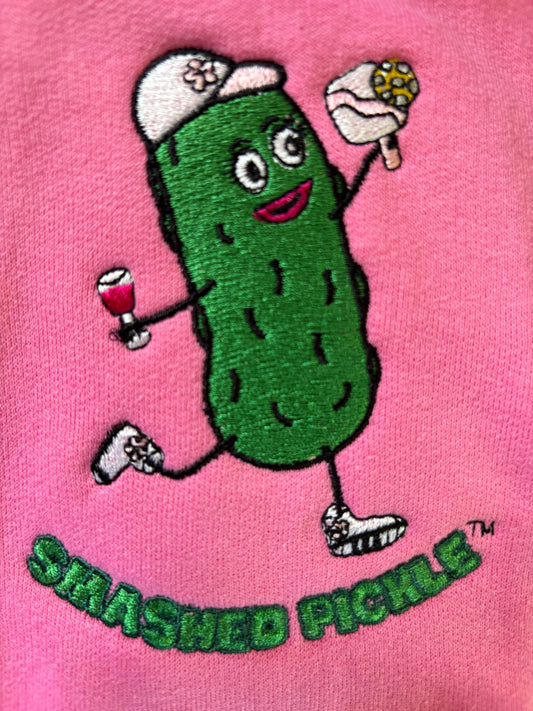 Azalea Heavy Blend Women's Hoodie with Dirty Soda Suzie Pickle Logo or Smashed Pickle w/Wine Logo