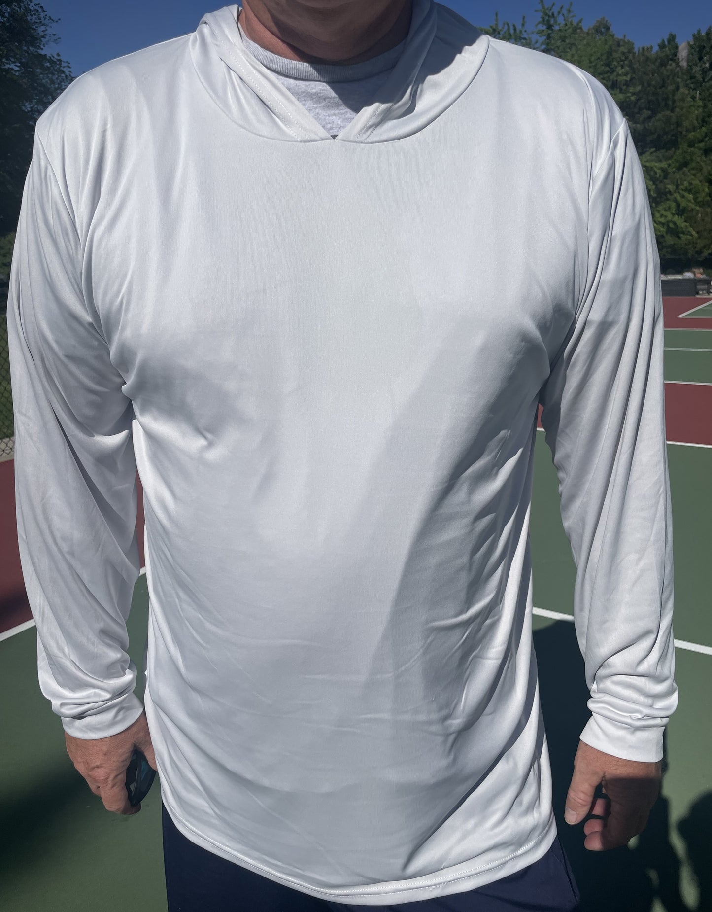 SPF Bahama Performance Hooded Long Sleeve T-Shirt