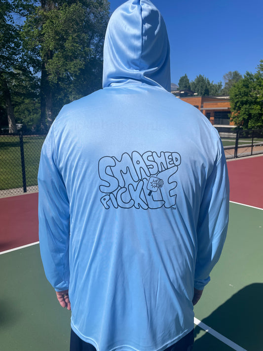 SPF Bahama Performance Hooded Long Sleeve T-Shirt