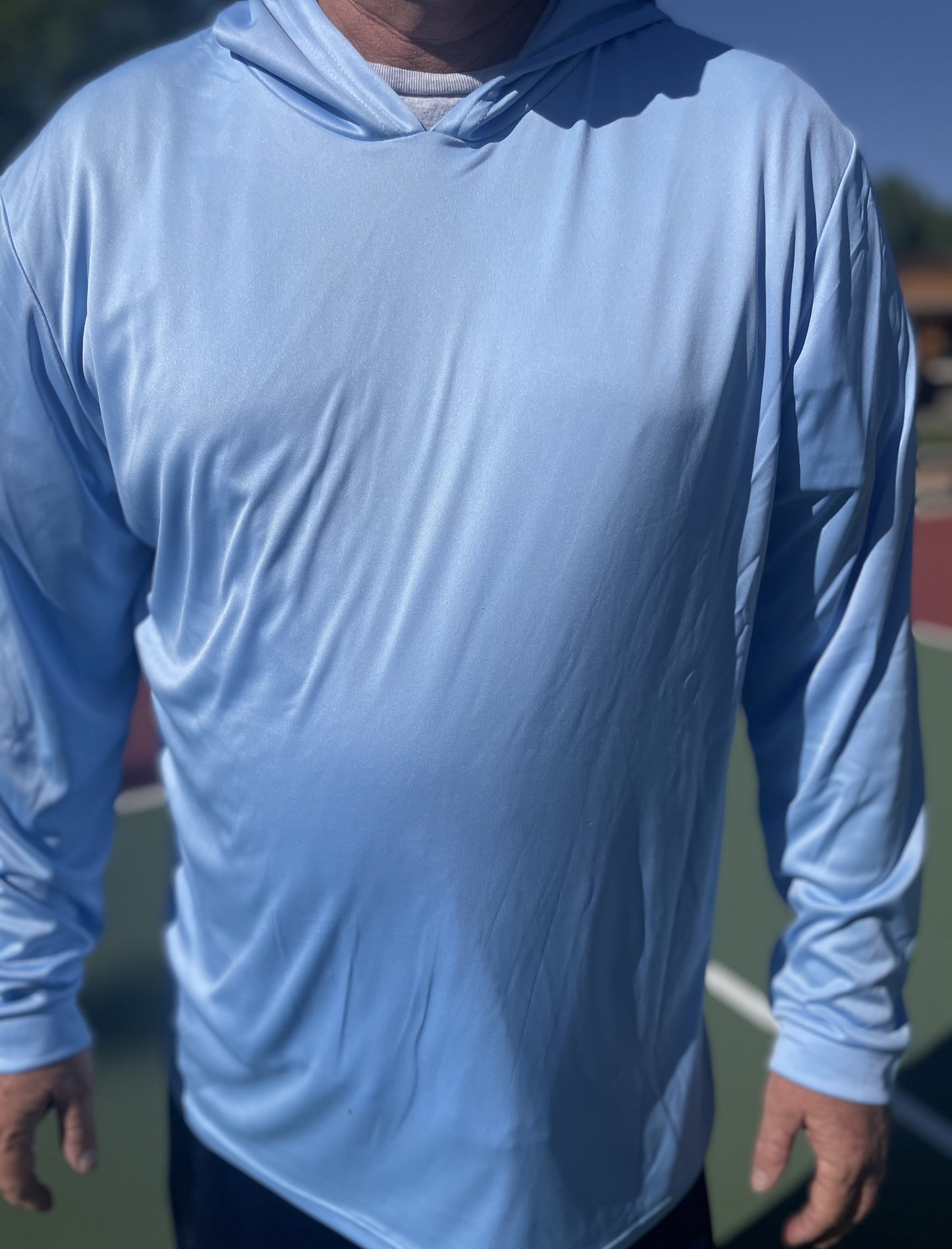 SPF Bahama Performance Hooded Long Sleeve T-Shirt
