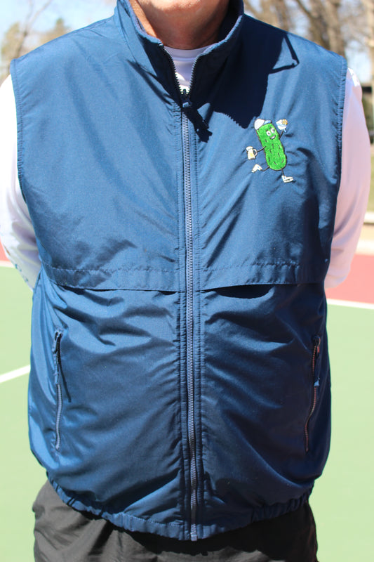 Men's Reversible Vest with Smashed Pickle with Beer Logo